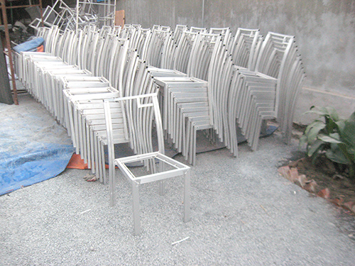 Khung nhôm bàn ghế